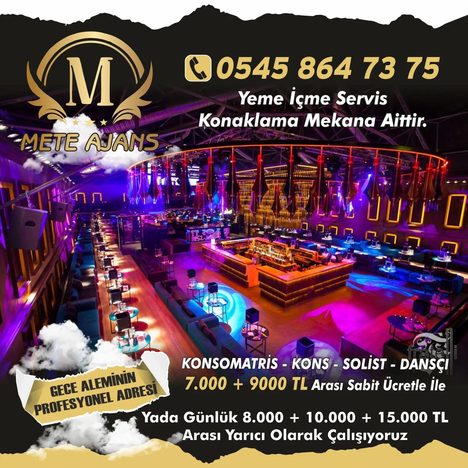 Dansçı iş ilanları