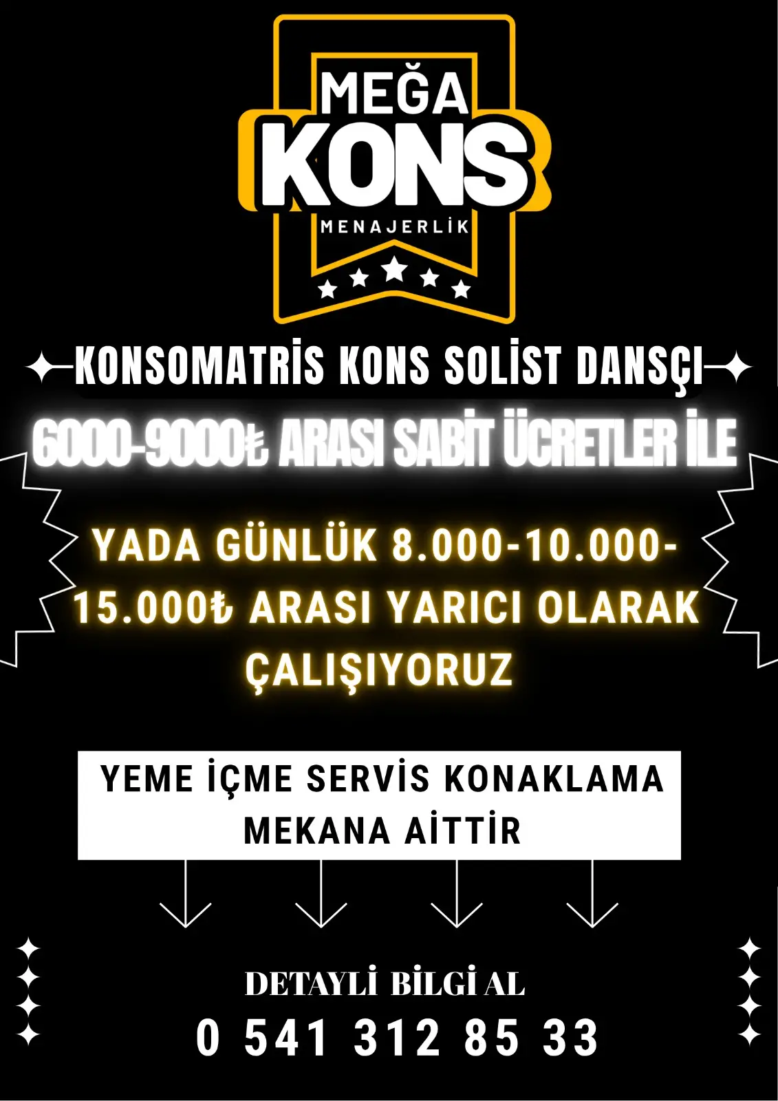 Dansçı iş ilanları